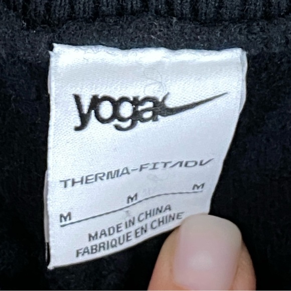 Nike Women's Yoga Therma-FIT ADV Wool Wide Leg Pants Sweatpants Sz M - Picture 6 of 15